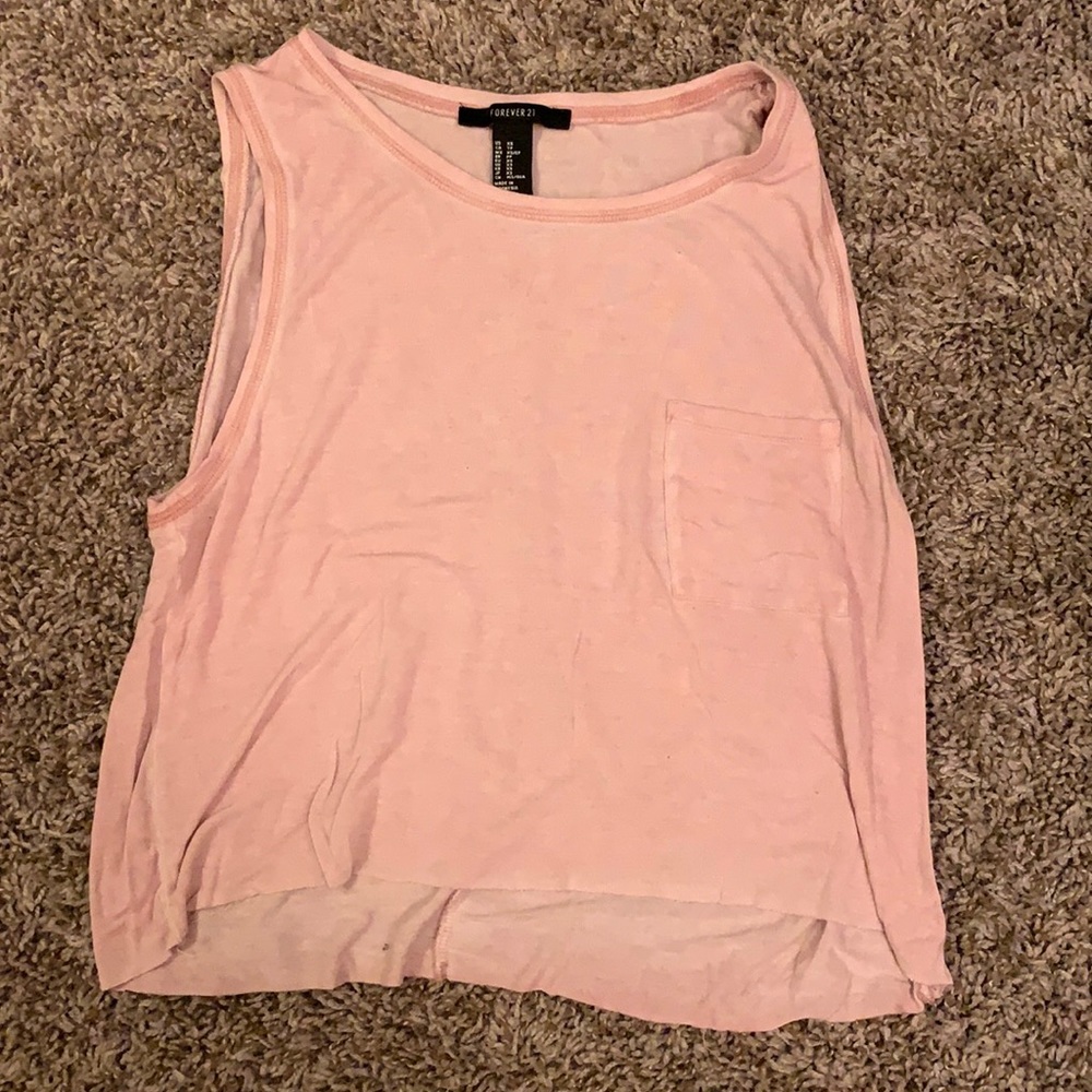Forever 21 light pink tank